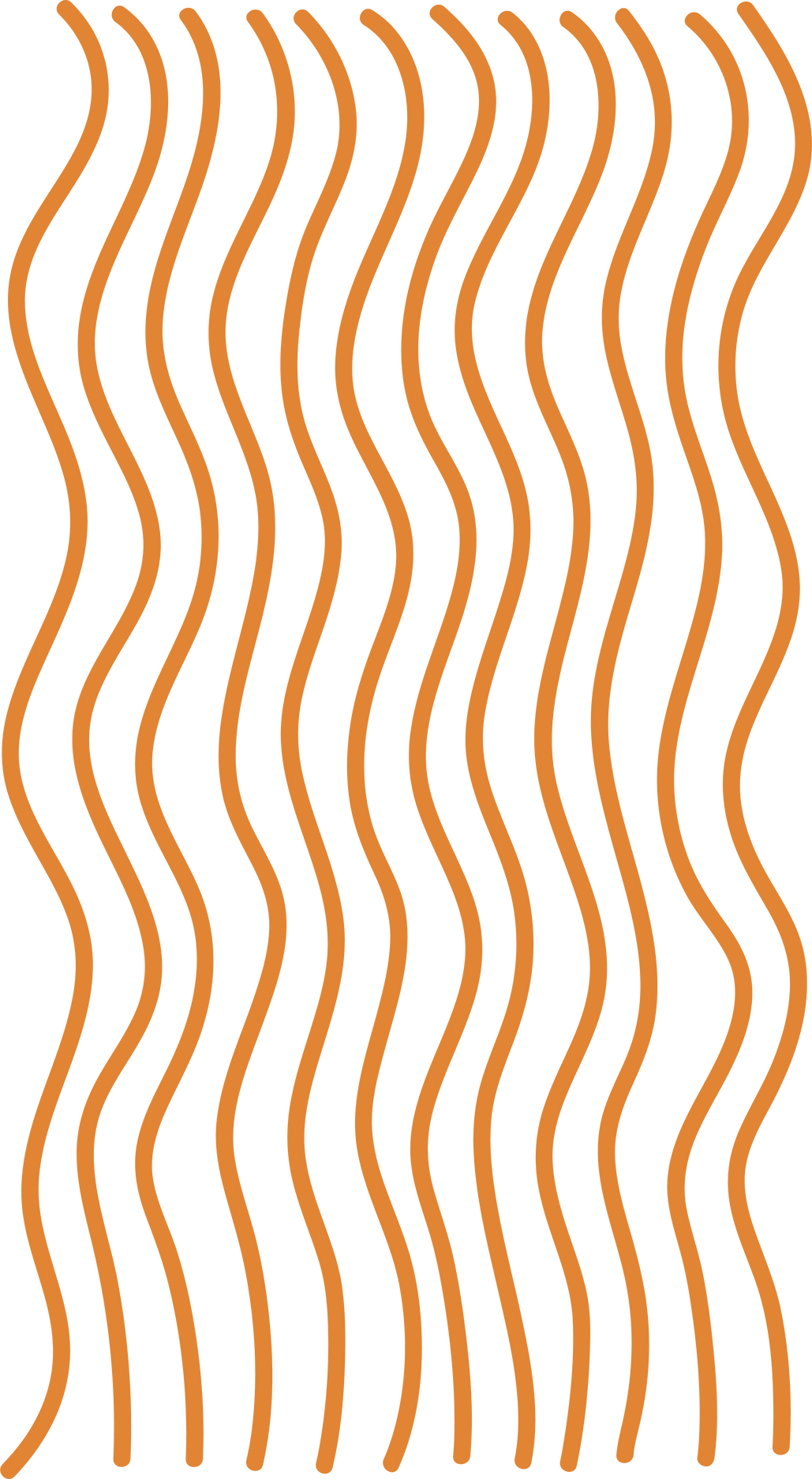 Japandi Style Wave Lines